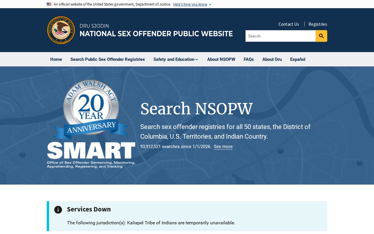 NSOPW cross-state Caldwell County sex offender search